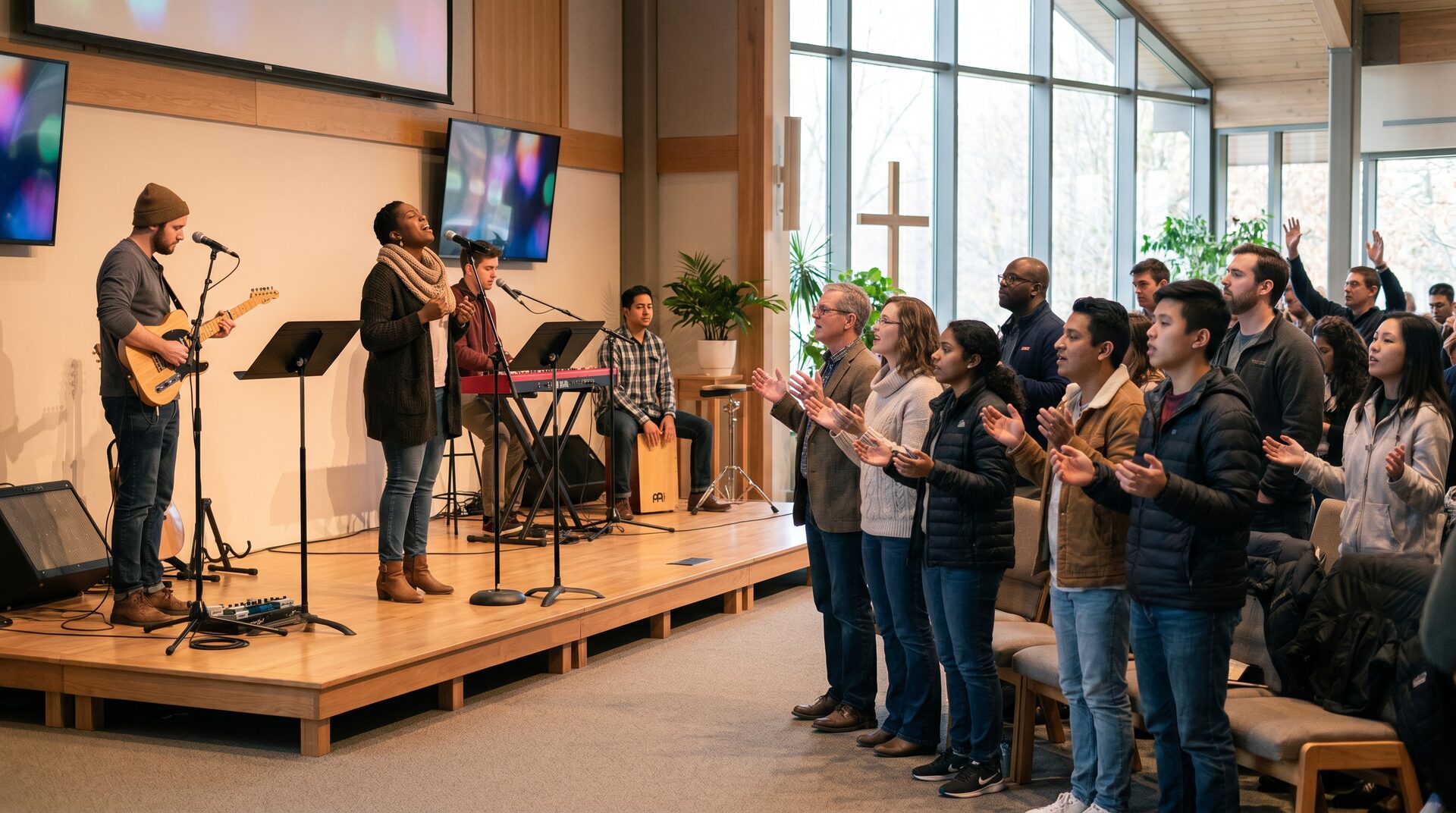 Worship at Cedar Hollow Presbyterian Church
